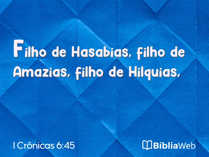 I Crônicas 6:45 em imagem para compartilhar
