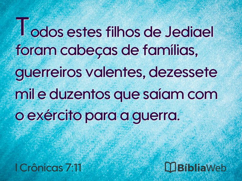 I Crônicas 7:11 em imagem para compartilhar