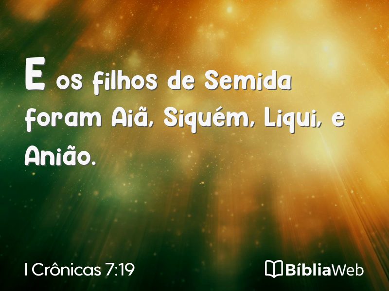 I Crônicas 7:19 em imagem para compartilhar