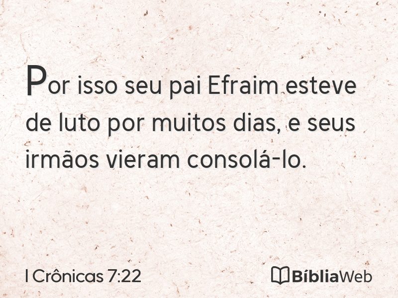 I Crônicas 7:22 em imagem para compartilhar