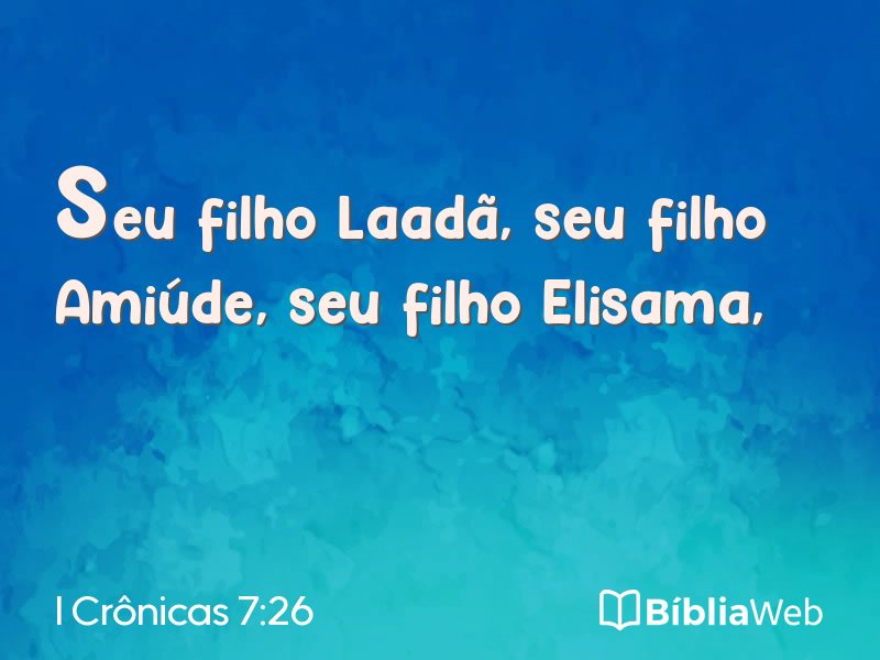 I Crônicas 7:26 em imagem para compartilhar