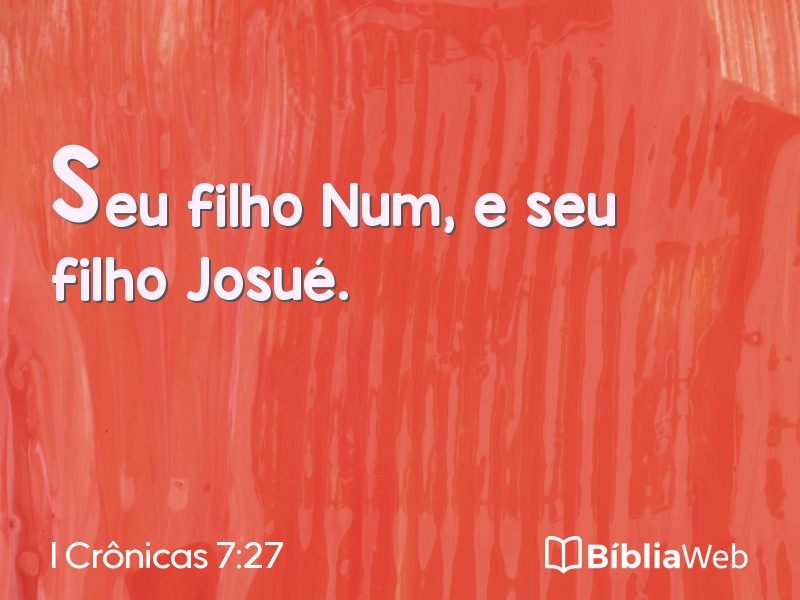 I Crônicas 7:27 em imagem para compartilhar