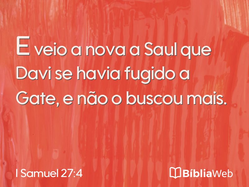 I Samuel 27:4 em imagem para compartilhar