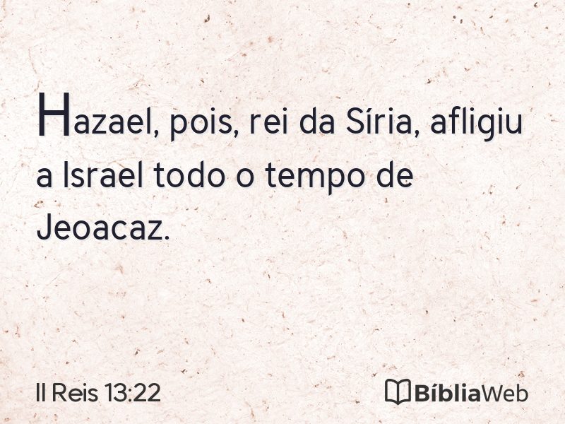 II Reis 13:22 em imagem para compartilhar