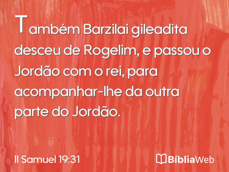 II Samuel 19:31 em imagem para compartilhar