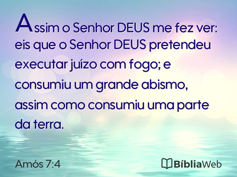 Amós 7:4 em imagem para compartilhar