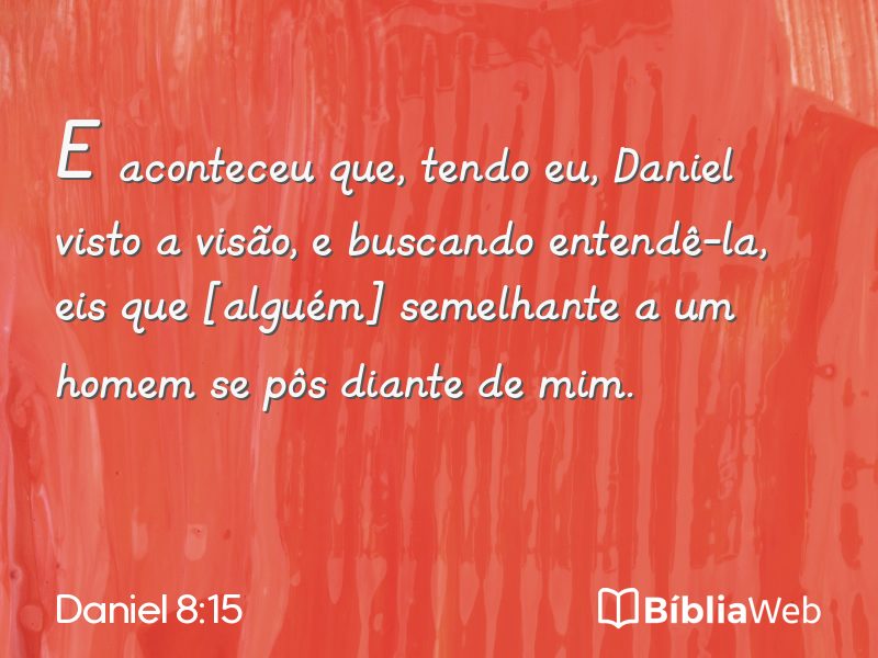 Daniel 8:15 em imagem para compartilhar