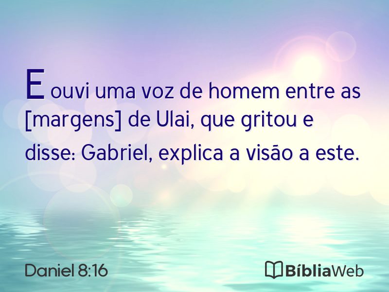 Daniel 8:16 em imagem para compartilhar