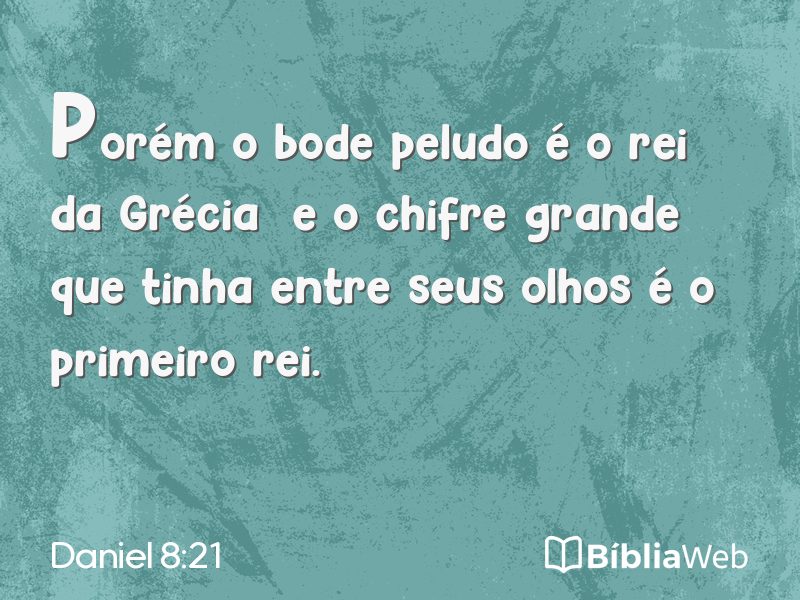 Daniel 8:21 em imagem para compartilhar