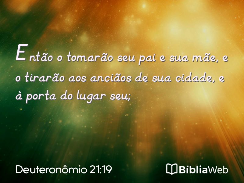 Deuteronômio 21:19 em imagem para compartilhar