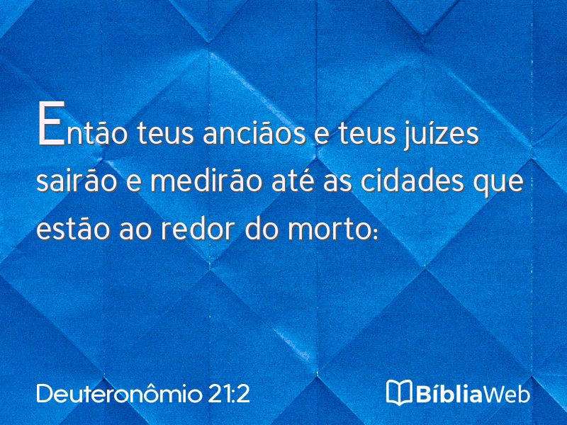Deuteronômio 21:2 em imagem para compartilhar
