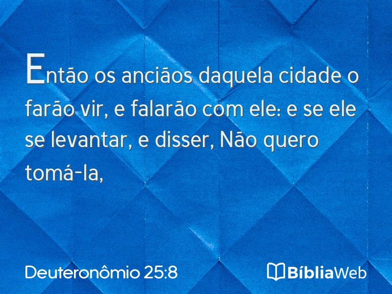 Deuteronômio 25:8 em imagem para compartilhar