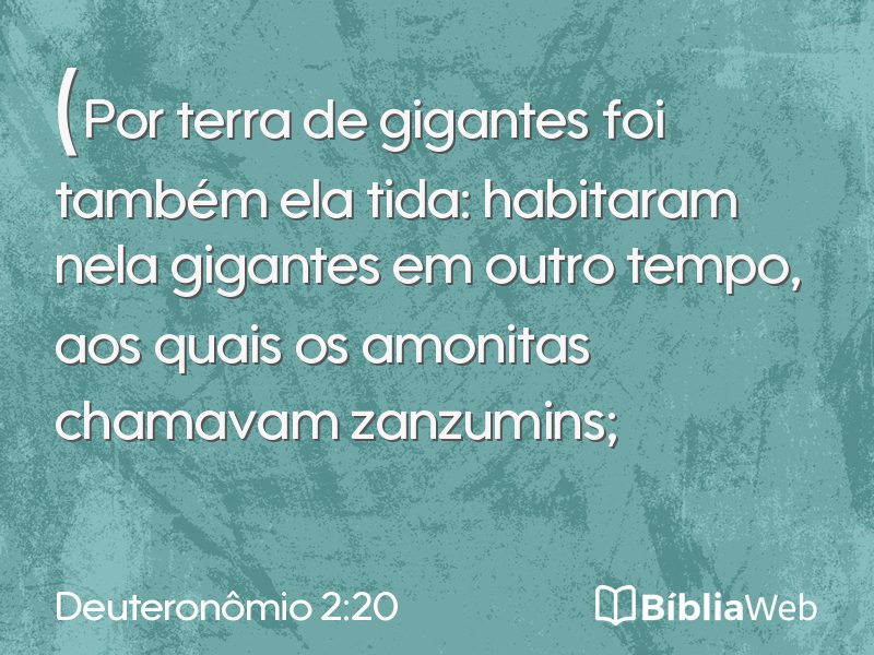 Deuteronômio 2:20 em imagem para compartilhar