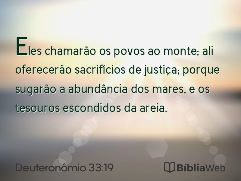 Deuteronômio 33:19 em imagem para compartilhar
