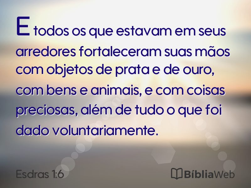 Esdras 1:6 em imagem para compartilhar