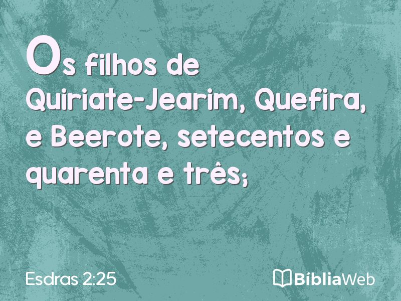 Esdras 2:25 em imagem para compartilhar