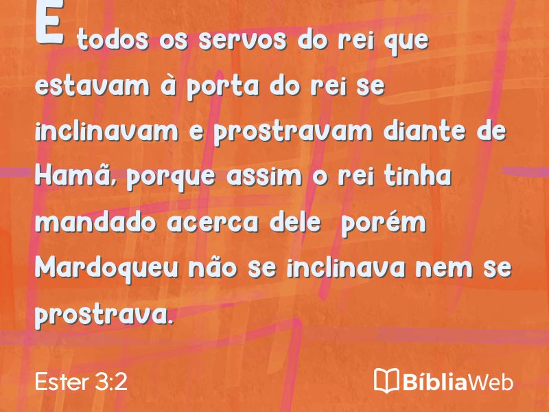 Ester 3:2 em imagem para compartilhar