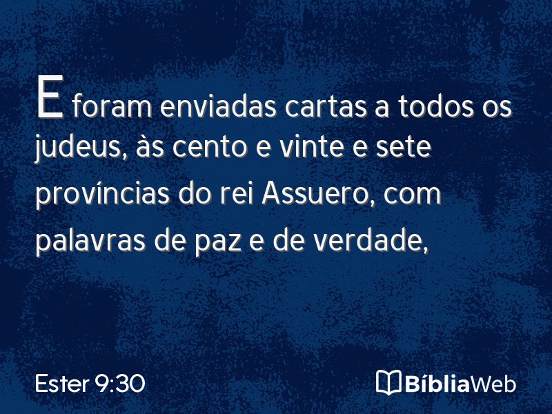 Ester 9:30 em imagem para compartilhar