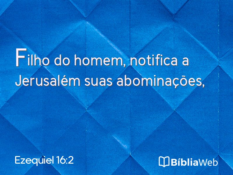 Ezequiel 16:2 em imagem para compartilhar