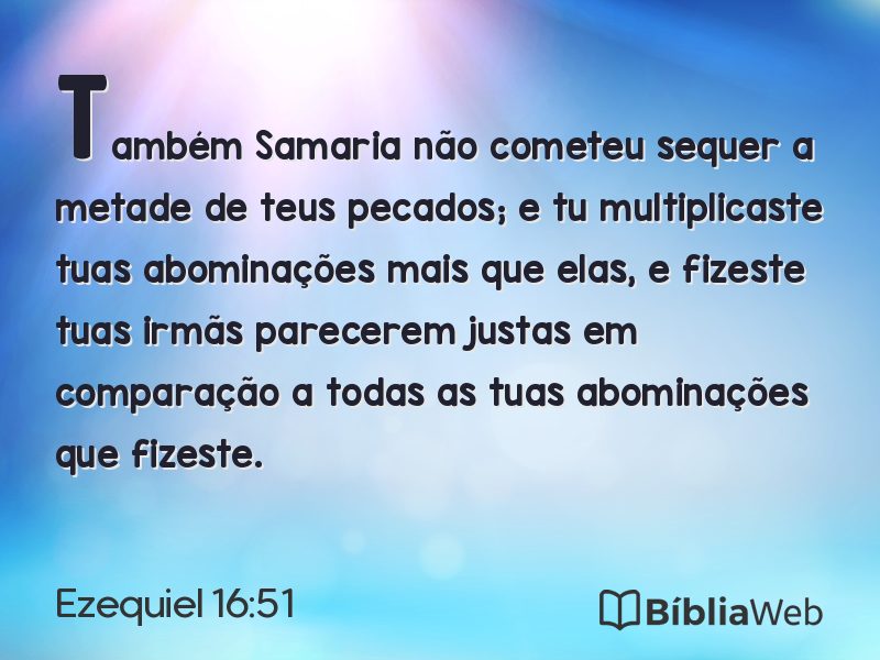 Ezequiel 16:51 em imagem para compartilhar