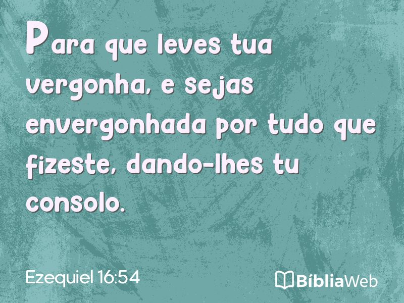 Ezequiel 16:54 em imagem para compartilhar