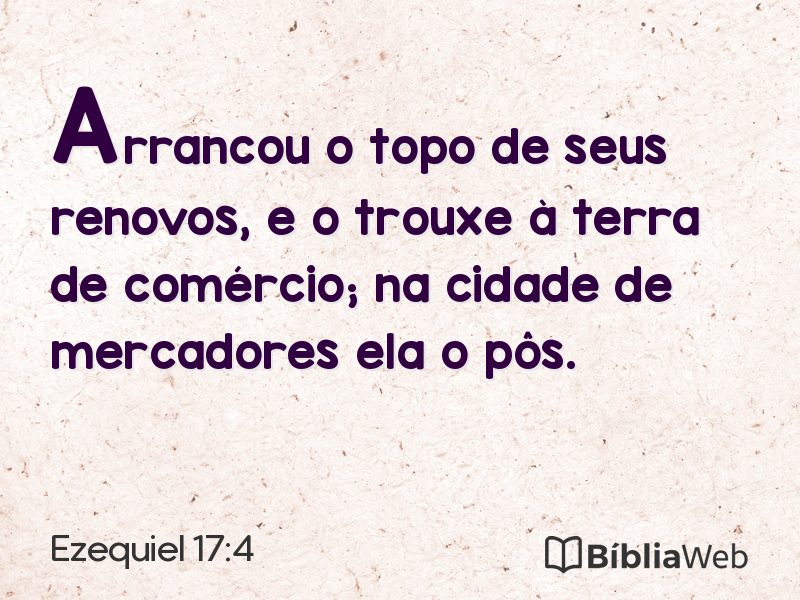 Ezequiel 17:4 em imagem para compartilhar