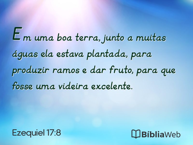 Ezequiel 17:8 em imagem para compartilhar