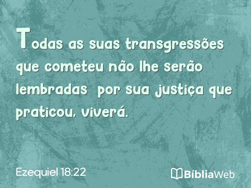 Ezequiel 18:22 em imagem para compartilhar