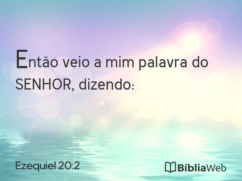 Ezequiel 20:2 em imagem para compartilhar