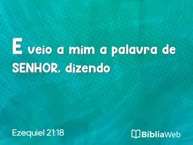 Ezequiel 21:18 em imagem para compartilhar