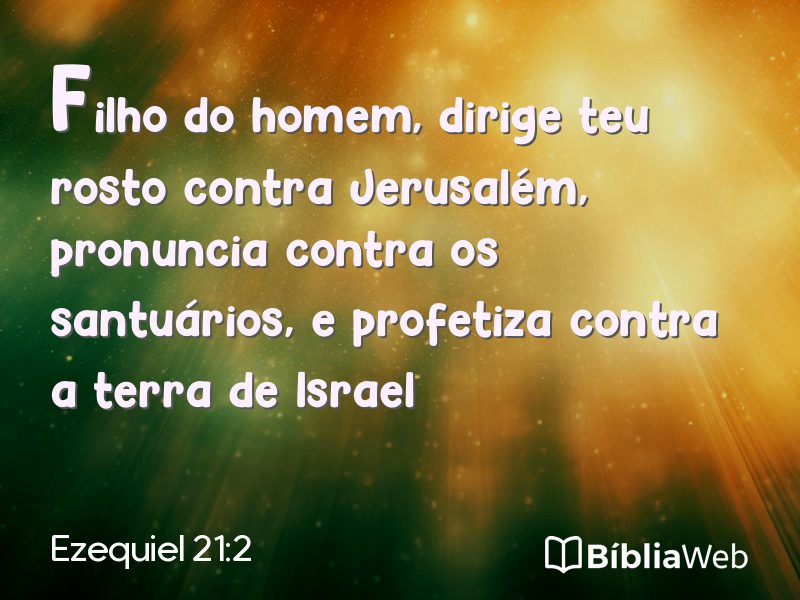 Ezequiel 21:2 em imagem para compartilhar