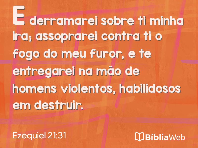 Ezequiel 21:31 em imagem para compartilhar