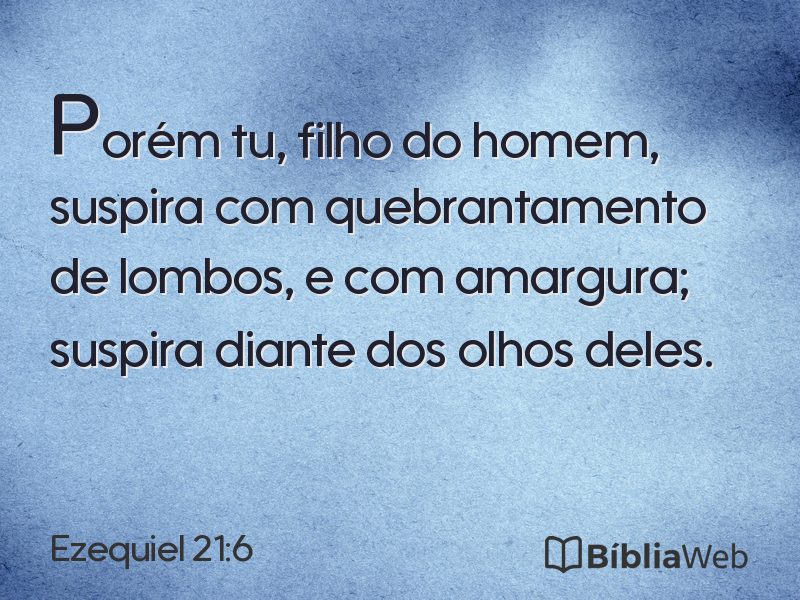 Ezequiel 21:6 em imagem para compartilhar