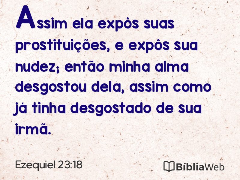 Ezequiel 23:18 em imagem para compartilhar