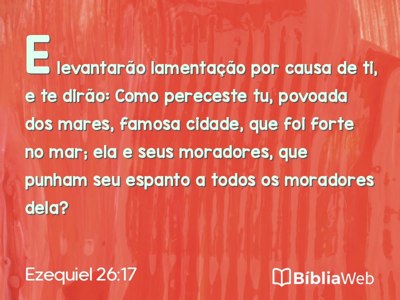Ezequiel 26:17 em imagem para compartilhar