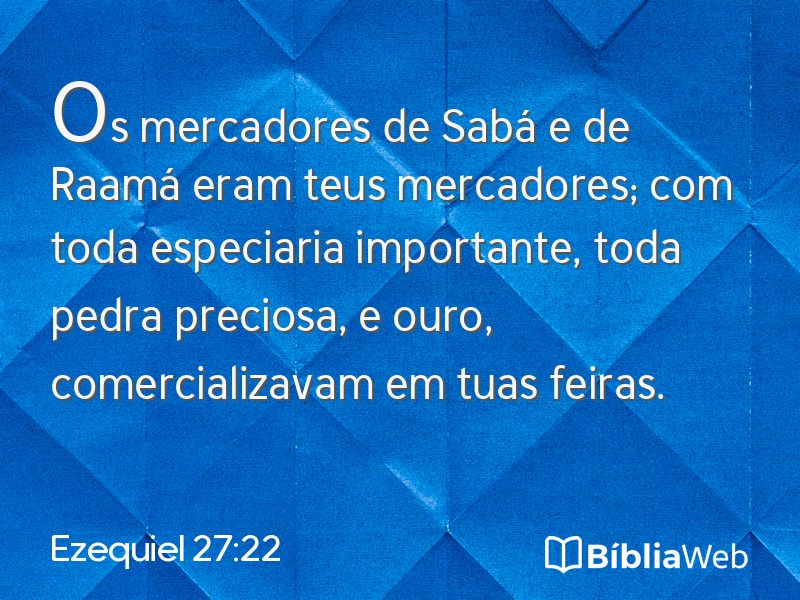 Ezequiel 27:22 em imagem para compartilhar