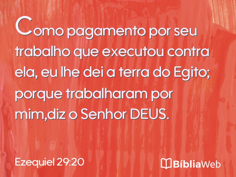 Ezequiel 29:20 em imagem para compartilhar