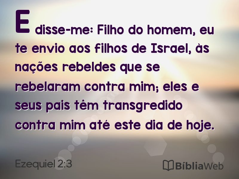 Ezequiel 2:3 em imagem para compartilhar