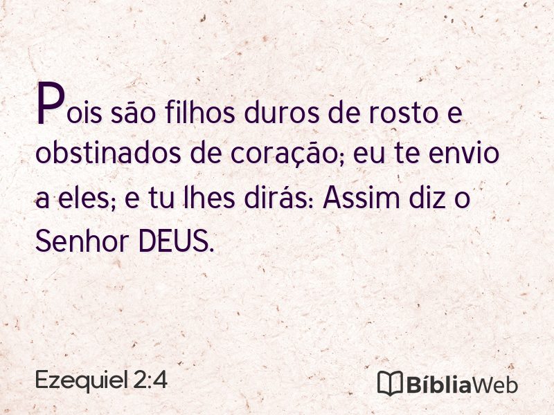 Ezequiel 2:4 em imagem para compartilhar