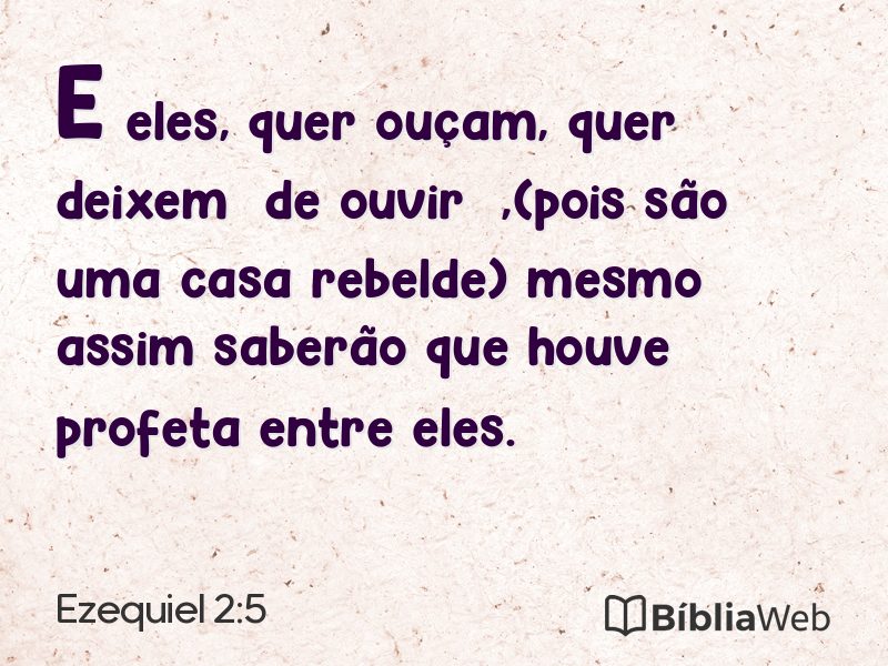 Ezequiel 2:5 em imagem para compartilhar