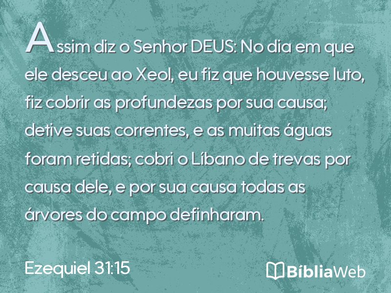 Ezequiel 31:15 em imagem para compartilhar