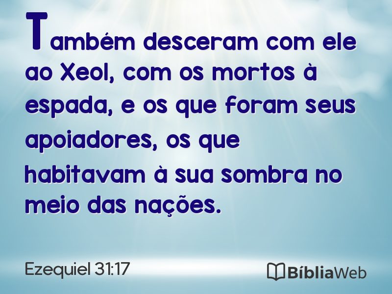 Ezequiel 31:17 em imagem para compartilhar