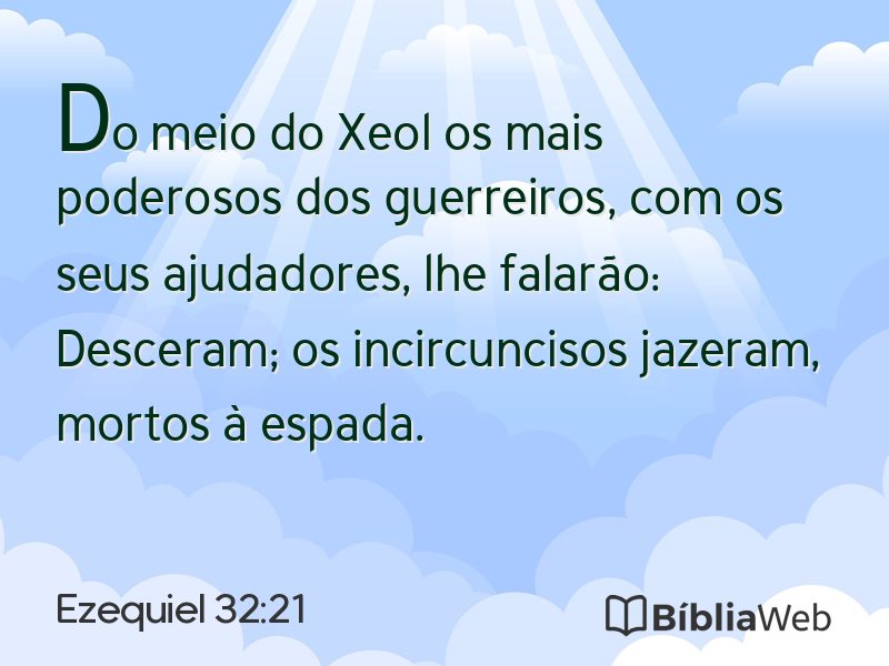 Ezequiel 32:21 em imagem para compartilhar