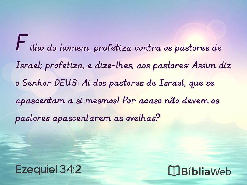 Ezequiel 34:2 em imagem para compartilhar