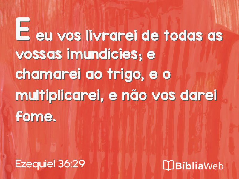 Ezequiel 36:29 em imagem para compartilhar