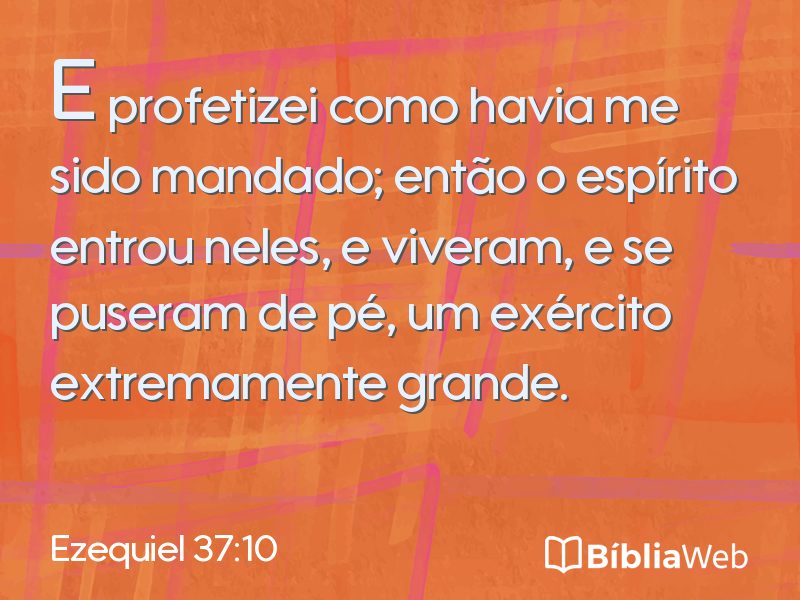 Ezequiel 37:10 em imagem para compartilhar