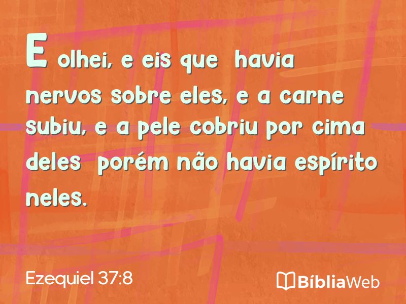 Ezequiel 37:8 em imagem para compartilhar