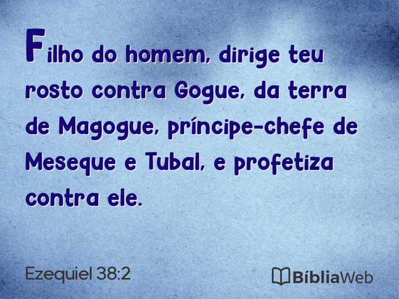 Ezequiel 38:2 em imagem para compartilhar