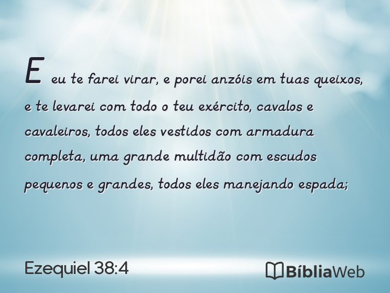 Ezequiel 38:4 em imagem para compartilhar