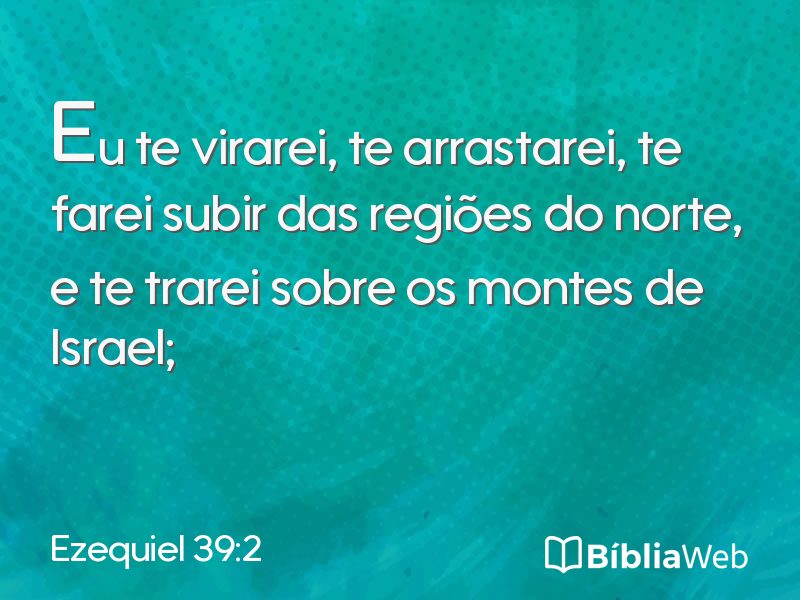 Ezequiel 39:2 em imagem para compartilhar